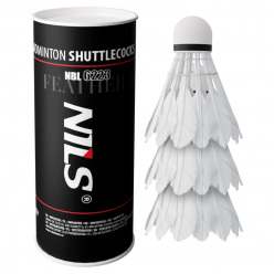 Воланчики для бадминтона NBL6223 Abisal SHUTTLECOCKS FEATHERS LED 3 PCS. NILS