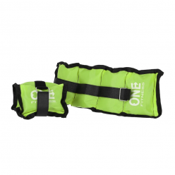 Утяжелители-подушки WW01-GR Abisal WW01 PILLOW WEIGHTS 2 x 0.7 KG ONE FITNESS (green)