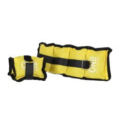 Утяжелители-подушки WW02 Abisal PILLOW WEIGHTS 2 x 1.5 KG ONE FITNESS (yellow)