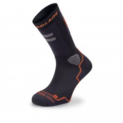 06A85000741 Rollerblade Performance High socks Black/R 39-42