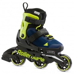 07104400159 MICROBLADE 3WD BLU REALE/LIME Size 28-32