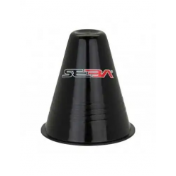 CONDD-BK SEBA SLALOM CONES PACK x20 - DUAL DENSITY - BLACK