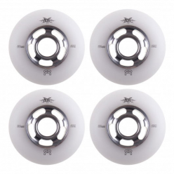 FRWL-MET8085-NL-SV SEBA FR - METAL WHEELS 80mm/85A - NATURAL - 4 pack