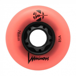 LUWL-LU76-CO-GW  SEBA LUMINOUS - LED WHEELS - CORAL GLOW - 76mm/85A - x4