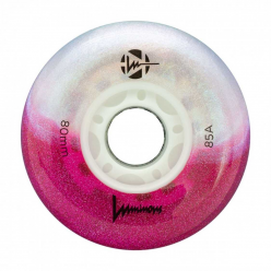 LUWL-LU80-CC-WH SEBA LUMINOUS - LED WHEELS - 80mm/85A - COTTON CANDY - x4