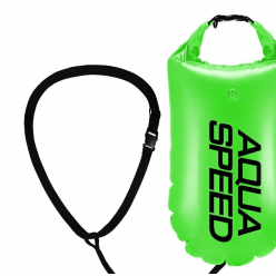 Open Water Swim Buoy 17 l Green AQUA SPEED