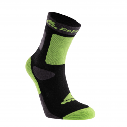 Детские носки Rollerblade 06A20000T83 Rollerblade Kids socks Black/Green Size XS – мягкие, дышащие, антибактериальные, укреплённая стопа