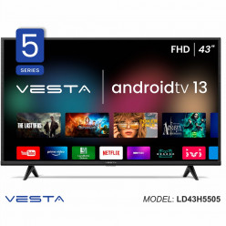 Smart TV	Vesta LD43H5505 - FHD HDR DVB-T/T2/C/Ci+ AndroidTV 13