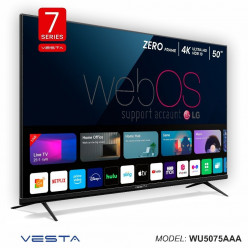 Smart TV	Vesta WU5075AAA	- 4K UHD HDR DVB-T/T2/C/S2/Ci+ Licenced WebOS(support LG acount)