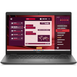 DELL Latitude 3450 Gray, 14'' FHD IPS AG 250 nits (Intel® Core™ i5-1335U, 16Gb (2x8GB) DDR5, M.2 512GB PCIe NVMe Gen 4, Intel Iris Xe Graphics, Intel Wi-Fi6E 2x2 AX211+BT5.2, RJ-45, USB4-C, HDMI, Backlit KB RU, FPR, 3cell 54Whr, FHD IR Cam, Ubuntu, 1.8kg)