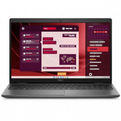 DELL Latitude 3550 Gray, 15.6'' FHD IPS AG 250 nits (Intel® Core™ i7-1355U, 16Gb (2x8GB) DDR5, M.2 512GB PCIe NVMe, Intel Iris Xe Graphics, Intel Wi-Fi6E 2x2 AX211+BT5.2, RJ-45, USB4-C, HDMI, Backlit KB RU, FPR, 3cell 54Whr, FHD IR Cam, Win11Pro, 1.8kg)