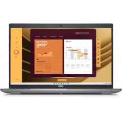 DELL Latitude 5550 Gray, 15.6'' FHD IPS AG 250 nits (Intel® Core™ Ultra 5 135U, 16GB (2x8GB) DDR5 5600, M.2 512GB PCIe NVMe, Integrated Intel Graphics, Intel Wi-Fi6E 2x2 AX211+BT5.3, FPR, Control Vault 3+, RJ-45, Backlit KB EN/RU, 3cell 54Whr, FHD IR Cam,
