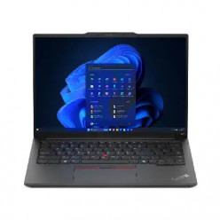 Lenovo ThinkPad E14 G6 Black- 14.0- WUXGA  IPS AG 300nits (Intel® Core™ Ultra 7 155H, 1x16GB (2 slots) DDR5-5600, 512GB SSD M.2 2242 PCIe NVMe (2xSSD Slots),  Intel® Arc Graphics, WiFi 6E+BT5.1, TPM, FPR, FHD IR Cam, 1xTB4, HDMI, RJ-45, Backlit RU KB, 65W