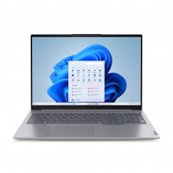 Lenovo ThinkBook 16 G7 IML Arctic Grey- 16.0- WUXGA  IPS AG 300nits (Intel® Core™ Ultra 7 155H, 1x16GB (2 slots) DDR5-5600, 512GB SSD M.2 2242 PCIe NVMe (2xSSD Slots),  Intel® Arc Graphics, WiFi 6E+BT5.1, SD CR, FPR, FHD IR Cam, 1xTB4, HDMI, RJ-45, Backli
