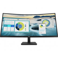 34.0- HP VA LED P34hc G4 Curved Black (5ms, 21:9, 3500:1, 250cd,  3440 x 1440, 178°/178°,  HDMI, DisplayPort, USB-C (Data, Video, Power), USB Hub: 2 x USB2.0 + 2 x USB3.1, Height Adjustment, VESA)