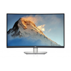 31.5- DELL VA LED S3221QS 4K Curved Borderless Black/Silver (4ms, 3000:1, 300cd, 3840x2160, 178°/178°, HDMIx2, DisplayPort, Speakers 2 x 5W, Height Adjustment, Audio Line out, USB Hub: 2 x USB3.0, VESA .  )