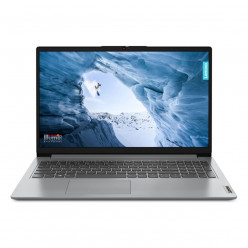 Lenovo IdeaPad 1 15AMN7 Cloud Grey 15.6- IPS FHD 250 nits (AMD Ryzen 5 7520U   4xCore 2.8-4.3GHz, 8GB (on board) LPDDR5 RAM, 512GB M.2 2242 NVMe SSD, AMD Radeon 610M Graphics, WiFi6-AX/BT 5.2, CR, 42Wh 3cell, 720p HD Webcam, EN/RU, No OS, 1.61 kg)