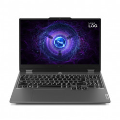 Lenovo LOQ 15IAX9 Luna Grey 15.6- IPS FHD (1920x1080) 300 nits, 100% sRGB, 144Hz (Intel Core i5-12450HX 8xCore 3.1-4.4GHz, 16GB (2x8) DDR5 RAM, 512GB M.2 2242 NVMe SSD, GeForce RTX 4050 6GB GDDR6, WiFi6-AX/BT 5.2, RJ-45, Backlit KB, 60Wh 4cell battery, HD