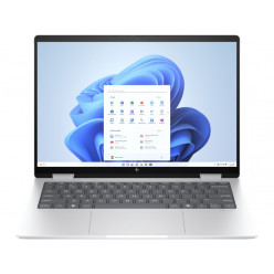 HP Envy 14 x360 Glacier Silver + W11H (14-fa0010ci), 14.0- 2K (1920x1200), IPS 400 nits Multitouch (AMD Ryzen 5 8640HS 6xCore 3.5-4.9 GHz, 16GB (on board) LPDDR5 RAM, 512GB PCIe NVMe SSD, AMD Radeon 760M, WiFi-6E/BT5.3, HDMI, DP,USB-C, Backlit KB, 3cell 5