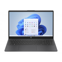 HP Laptop 15 Chalkboard Gray (15-fd0162ci), 15.6- IPS FHD 300 nits (Intel Core i3-1215U, 6xCore, 3.3-4.4 GHz, 8GB (1x8) DDR4 RAM, 512GB PCIe NVMe SSD, Intel UHD Graphics, no ODD, WiFi-AX6E/BT5.3, Type-C, 41Wh 3cell, 720p HD Webcam, En/Ru, FreeDOS, 1.6kg)