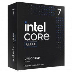 Intel® Core™ Ultra 7 265KF, S1851, 3.3-5.5GHz, 20C (8P+12Е) / 20T, 30MB L3 + 36MB L2 Cache, No Integrated GPU, 3nm 125W, Unlocked, tray