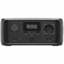 EcoFlow RIVER 3 Portable Power Station, Capacity: 245Wh, AC Output: 300W total (X-Boost 600W), Number outlets 5 (1 AC outlets, 2 USB-A, USB-C 100W, Car Power Output: 100W Max), UPS <20ms, Mobile App, Net Weight: 3.5kg, Dimension: 25.5x21.2x11.3cm, Charge 