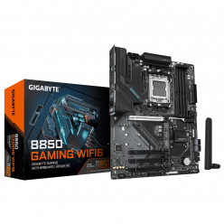 GIGABYTE B850 GAMING WF6, Socket AM5, 10Phases, AMD B850, Dual 4xDDR5-8200, APU AMD graphics, HDMI, DP, 4xPCIe5.0 X16, 4xSATA3, RAID, 3xM.2 PCIe 5.0, Realtek 7.1 HDA/SPDIF, 1x2.5GbE LAN, WiFi6E/BT, 2xUSB 3.2Gen2, 6xUSB3.2 (2C+4A), RGB Fusion 2.0, ATX