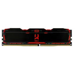 8GB DDR4-3200  GOODRAM  IRDM X, PC25600, CL16, Latency 16-20-20, 1.35V, 1024x8, Aluminium BLACK heatsink