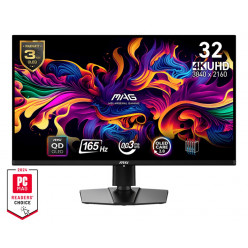 31.5- MSI OLED MAG 321UP QD-OLED Quantum Dot Black (0.03ms, 1.5mln, up to 1000cd, 3440x1440, 178°/178°, 2 x HDMI2.1, DisplayPort, USB-C (Video, Data, Power (15W)), up to 165Hz Refresh Rate, AMD FreeSync Premium Pro, DisplayHDR True Black 400, USB Hub, Aud