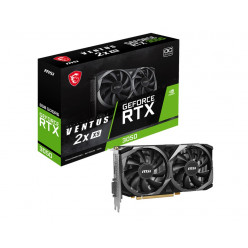 MSI GeForce RTX™ 3050 VENTUS 2X XS 8G OC /  8GB GDDR6 128Bit 1807/14000Mhz,  Ampere, PCI-E Gen4, 1x DVI, 1xHDMI, 1xDP, Dual Fan Thermal Design - Tailored PCB, TORX Fan3.0/Zero Frozr/Theramal Padding/Core Pipe, Reinforced Backplate, 1x 6pin, Retail