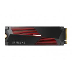 M.2 NVMe SSD 2.0TB  Samsung SSD 990 PRO w/Heatsink, PCIe4.0 x4 / NVMe2.0, M2 Type 2280 form factor, Seq. Read: 7450 MB/s, Seq. Write: 6900 MB/s, Max Random 4k: Read /Write: 1400,000/1550,000 IOPS, Samsung in-house Controller, 2GB LPDDR4, V-NAND 3-bit MLC