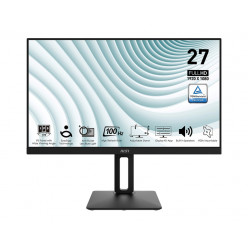27.0- MSI IPS LED PRO MP271AP Black (1ms, 1000:1, 300cd, 1920x1080, 178°/178°, VGA, HDMI, DisplayPort, Adaptive FreeSync, Refresh Rate 100Hz, Audio Line-in/out, Speakers 2 x 2W, Height Adjustment, Pivot, VESA)