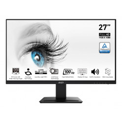 27.0- MSI IPS LED PRO MP273A Black (1ms, 1000:1, 300cd, 1920x1080, 178°/178°, VGA, HDMI, DisplayPort, Adaptive FreeSync, Refresh Rate 100Hz, Audio Line-in, Speakers 2 x 3W, VESA)