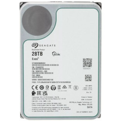 3.5- HDD 28.0TB  Seagate ST28000NM000C Exos™, Enterprise Storage/Server, Helium Rechnology, CMR Drive, 24*7, 512e, 7200rpm, 512MB, SATAIII, FR