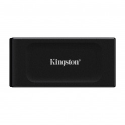 M.2 NVMe External SSD 2.0TB  Kingston XS1000, Black, USB 3.2 Gen 2, Sequential Read/Write: up to 1050 MB/s, Light, portable and compact, USB-C to USB-A cable included