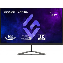 27.0- VIEWSONIC IPS LED VX2758A-2K-PRO-3 Gaming Bordless Black (1ms, 1000:1, 300cd, 2560x1440, 178°/178°, HDMI2.1 x 2, DisplayPort, SuperClear IPS, HDR10, 240Hz Refresh Rate, Console Mode 120Hz, AMD FreeSync Adaptive Sync, Audio Line-out, VESA)