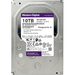 3.5- HDD 10.0TB  Western Digital WD102PURP Caviar® Purple™ PRO, CMR Drive, 7200rpm, 512MB, SATAIII