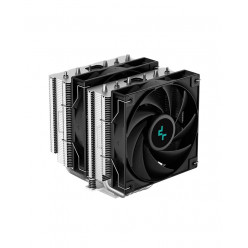 DEEPCOOL Cooler -AG620-, Gammaxx Series, Intel Socket LGA2066/2011/1851/1700/1200/115x & AMD AM5/AM4, up to 260W, Dual-Tower, 2x PWM fans: 120x120x25mm, 300~1850 RPM±10%, <29.4 dB(A), 67.88 CFM, 4-pin PWM, Hydro Bearing, 6x 6mm Copper Direct contact heatp