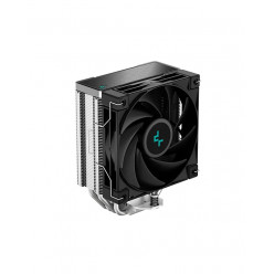 DEEPCOOL Cooler -AK400-, Intel Socket LGA1851/1700/1200/115x & AMD AM5/AM4, up to 220W, 1x 120mm FDB fan:120x120x25mm, 500~1850 RPM±10%, <29 dB(A), 66.47 CFM, 4-pin PWM, Fluid Dynamic Bearing, 4x 6mm Cooper Heatpipes direct contact, Black