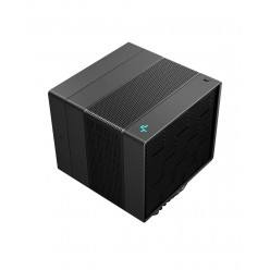 DEEPCOOL Cooler  -ASSASSIN IV-, Intel Socket LGA 2066/2011/1851/1700/1200/115x & AMD AM5/AM4, up to 280W, Dual-Tower, 2x FDB PWM Fans: 140mm&120mm; 500~1700rpm, 61.25CFM , <29.3 dB(A), 4-pin PWM, Mode Selector, 4-Pole Motor, Cooper Base, 7x 6mm Cooper Hea