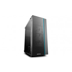 DEEPCOOL -MATREXX 55 V3- ATX Case, with Side-Window (full sized 4mm thickness), Tempered Glass Side & Front panel, without PSU, Tool-less, Pre-installed: 1x RGB LED Strip, PSU Shroud, Cable management, 1xUSB3.0, 2xUSB2.0, 1xAudio, 1xMic, 1xRGB Button, Bla
