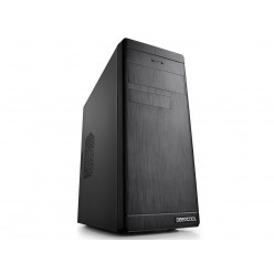 DEEPCOOL -WAVE V2- Micro-ATX Case, without PSU, Fully black painted interior, Pre-installed: Rear 1x120mm fan, VGA Compatibility: 340mm, support cable management, 3x 2.5- Drive Bays, 1xUSB3.0, 2xUSB2.0, 1xAudio, 1xMic, Black