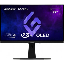 26.5- VIEWSONIC OLED XG272-2K-OLED Gaming Black/White (0.01ms, 1.5mln:1, 450cd, 2560x1440, 178°/178°, HDMI2.0 x 2, DisplayPort, 240Hz Refresh Rate, Console Mode 120Hz, NVIDIA G-Sync / AMD FreeSync Premium, Speakers 2 x 3W,  Audio Line-out, Height adjustme