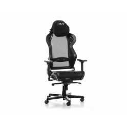 Gaming/Office Chair DXRacer AIR-R1S-NN-BX2, Black, Gaslift class 4, Premium Breathable Mesh, max weight up to 150kg / height 180-200cm, Tilt lock, Recline 90°-135°, 4D Armrests, Headrest and lumbar cushions, Aluminium wheelbase, 7.5 cm PU Caster, W-25.7 k