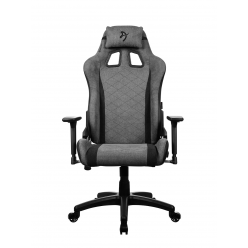 Gaming/Office Chair AROZZI Avanti SoftFabric, Ash, max weight up to 120kg, 3D Armrests, Rocking function that tilts the seat and backrest up to 12°, Head and Lumber cushions, Metal Frame, Nylon wheelbase , Gas Lift 4 class