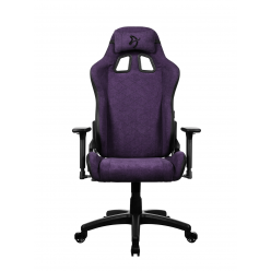Gaming/Office Chair AROZZI Avanti SoftFabric, Pure Purple, max weight up to 120kg, 3D Armrests, Rocking function that tilts the seat and backrest up to 12°, Head and Lumber cushions, Metal Frame, Nylon wheelbase , Gas Lift 4 class