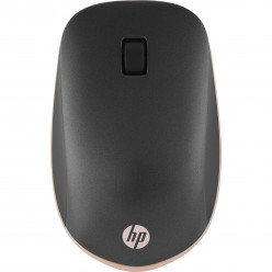 Тонкая серебристая Bluetooth-мышь HP 410 — датчик с разрешением от 1200 до 2000 точек на дюйм, Bluetooth® 5, 1 батарейка типа АА