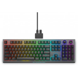 Беспроводная игровая клавиатура DELL Alienware Tri-Mode — AW920K (Тёмная сторона Луны)