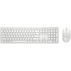 Беспроводная клавиатура и мышь Dell Pro - KM5221W - русская (QWERTY) - белая
