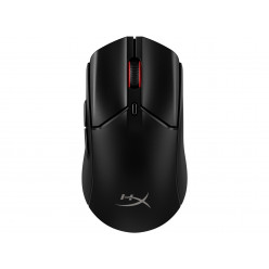 Беспроводная игровая мышь HYPERX Pulsefire Haste 2, черная, сверхлегкая конструкция, разрешение 400–26 000 точек на дюйм, Bluetooth + 2,4 ГГц, сенсор HyperX 26K, время автономной работы 100 часов, 61 г